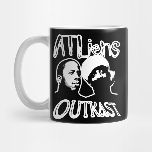 OUTKAST ATLIENS WHITE by pinkcomics